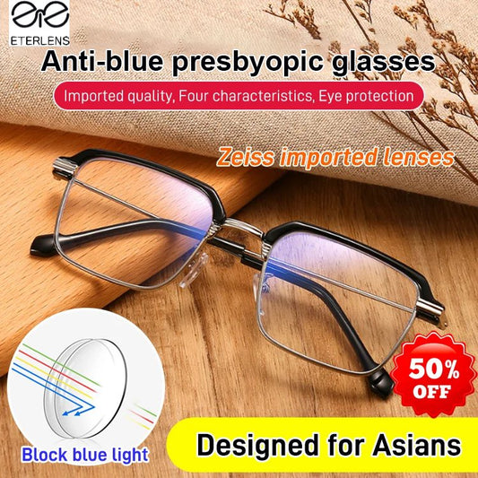 Fabriek directe verkoop🔥Photochromic dag en nacht gebruik Anti-blauw licht leesbril