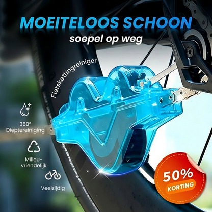🔥Reinig en onderhoud uw fiets moeiteloos✨Fiets kettingreiniger