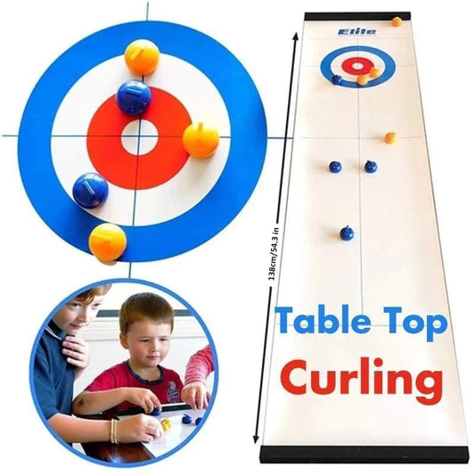 📢Laatste dag met korting⏰2025 Nieuw tafelcurlingspel voor het hele gezin
