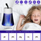 USB Elektrische Muggen Doder Lamp - UV Licht Insecten Val & Stille Bug Zapper voor Thuis