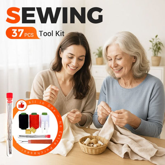 🔥 37-delige naaigereedschapsset – Nu 50% KORTING! Alles wat je nodig hebt voor naaien, handig en compleet!