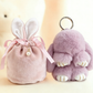 🏆BEPERKTE TIJD SPECIALE UITVERKOOP 50% KORTING🐰 Handgemaakte zachte konijntjespompombedels