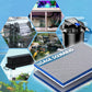 🎉Verkoop van de week - tot 67% Korting🎉Professioneel 8D hoge dichtheid aquarium filterschuim🐠