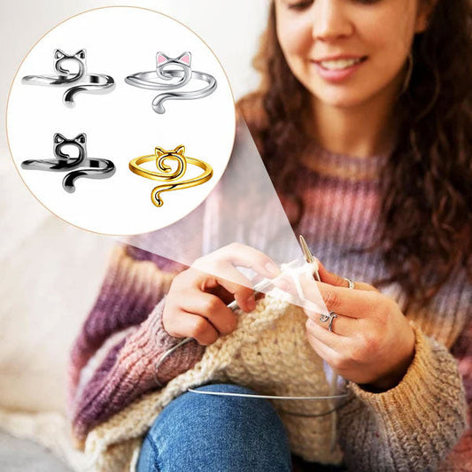 💥KOOP 1 KRIJG 1 GRATIS - Verstelbare brei- en haaklusring