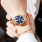 🎀60% KORTING Nieuwjaarsuitverkoop🎀 Modieuze Diamant Maan en Ster Horloge voor Dames