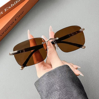 🔥2025 Hete verkoop 60%Korting😎Hoogwaardige randloze beschermende zonnebril🕶️