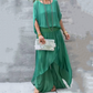 👗 Chiffon Tweedelige Set – Losse Top & Wijde Broek met Split | Verkrijgbaar van S tot 4XL Licht, elegant & veelzijdig – in meerdere kleuren! 🌸✨