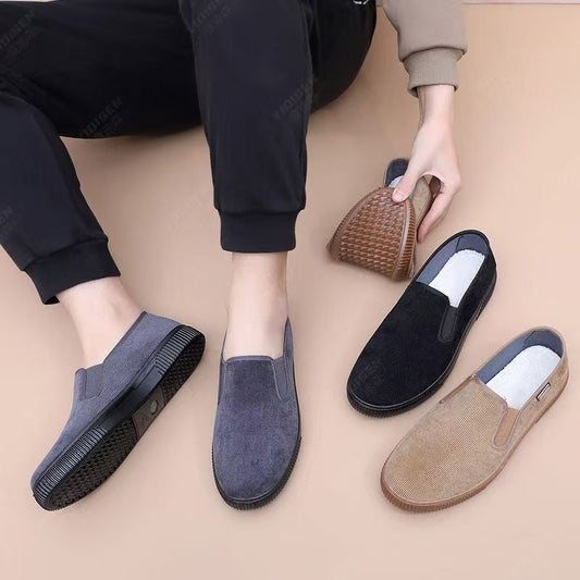 ⏳ Beperkte tijd 50% korting! 💥Heren Instap Ademend Zacht Zool Schoenen（Hoe meer je koopt, hoe hoger de korting）
