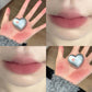 Zachte lippencrème in hartvorm
