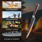 Multi-use kitchen knife with wooden handle