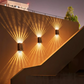 ⏳Tijdgebonden Special⌛ Waterdichte 4 LED Decoratieve Wandspot op zonne-energie voor buiten