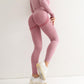 Sneldrogende yogabroek met hoge stretch