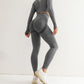 Sneldrogende yogabroek met hoge stretch