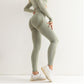 Sneldrogende yogabroek met hoge stretch