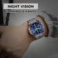 Fashion waterdichte lichtgevende Quartz horloge