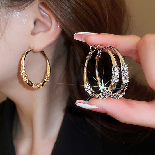 ⏰ Nu slechts 49% korting!💎Cirkel Oorbellen met Zirkonia
