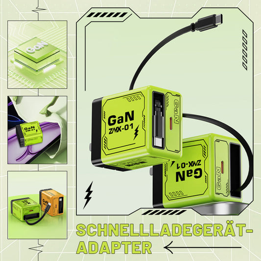 ⏳Tijdelijke aanbieding⏰Snelle opladeradapter met intrekbare Type C-kabel en connecto