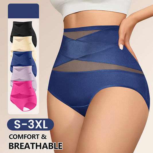 🌟Onzichtbare vormgeving, tastbare vrijheid🤱Damesondergoed met hoge taille en buikcorrectie