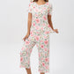 🎁Hot Sale 50% UIT⏳Slaapgoed Set met Gedrukte Top & Broek voor Vrouwen