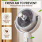Ventilator met Automatische Oscillerende Verstelbare Hoogte en Afstandsbediening-Desktop, Staand, Op De Vloer