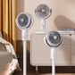 Ventilator met Automatische Oscillerende Verstelbare Hoogte en Afstandsbediening-Desktop, Staand, Op De Vloer