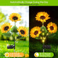 ☀️ LED-zonnebloem op zonne-energie – IP66 waterdicht – automatische inschakeling – 50% korting