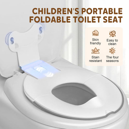🔥🚽 Opvouwbare kinder-toiletbril voor onderweg – Nu 50% korting! Past op bijna elk toilet & extra hygiënisch
