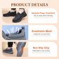 👟 NU 60% KORTING! ✨ Ademende orthopedische instapsneakers voor heren - met voetboogondersteuning en memory foam inlegzolen voor comfort de hele dag door 🏃‍♂️💨