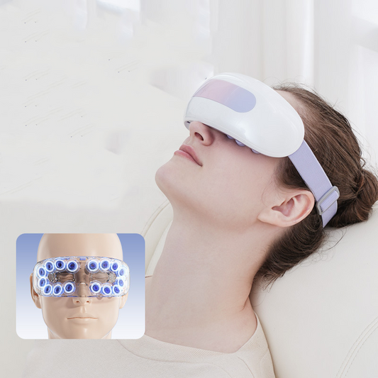Ultrasoon oogmassageapparaat met verneveling