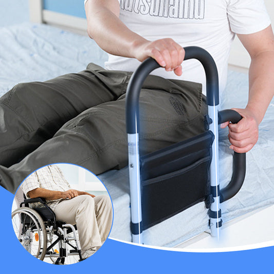 🔈 50% korting – Bedleuning voor Ouderen & Zwangere Vrouwen! 🔥 Verstelbaar, Antislip + Handig Opbergvak