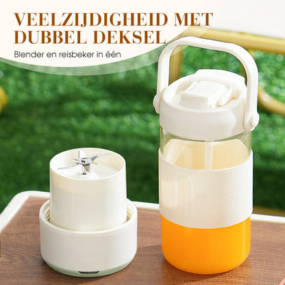 【48uurs Aanbieding】Draagbare Draadloze Sapcentrifuge Beker Set