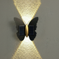 Unieke Waterdichte Zonne-energie Vlinder- & Vleermuis LED Wandlamp