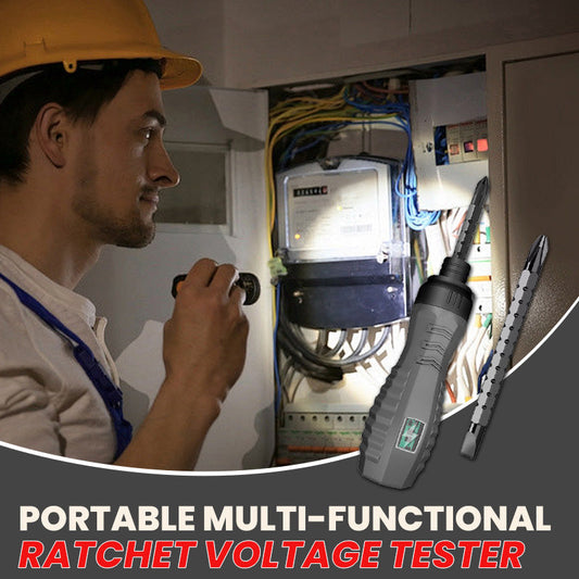 🎁Draagbare multifunctionele ratelspanningstester
