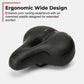Ergonomisch en ademend fietszadel met traagschuim