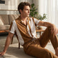 👕 Heren 2-delige Kleurblok Set – Shirt & Broek-Modern, Comfortabel & Verkrijgbaar van S tot 4XL!