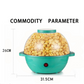 🍿 One-touch popcornmaker – Thuis de perfecte snack! Druk op de knop en geniet binnen enkele minuten van heerlijke, verse popcorn! 🎉✨