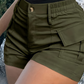 🥳💞 50K+ VERKOCHT! 💥 50% KORTING! 🔥 Dames Hoge-Taille Cargo Shorts met Zakken – Stijlvol, Comfortabel & Zomerklaar! ☀️👖