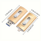 🌞Fris De Lente In Met 50% Korting!📱3-in-1 Universele USB-stick - Voor iPhone, Android & PC - USB 3.0 Supersnel