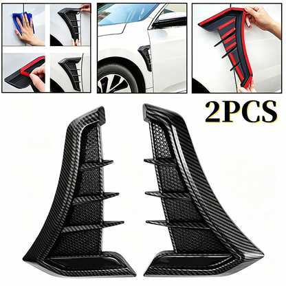 🚗Decoratieve auto zij-scherm ventilatieopeningen stickers