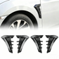 🚗Decoratieve auto zij-scherm ventilatieopeningen stickers