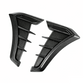 🚗Decoratieve auto zij-scherm ventilatieopeningen stickers