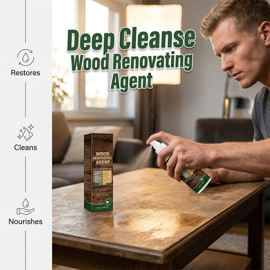 🪵 Hout Renovatiemiddel voor Dieptereiniging – Beperkte Tijd: 50% KORTING! 🔥✨