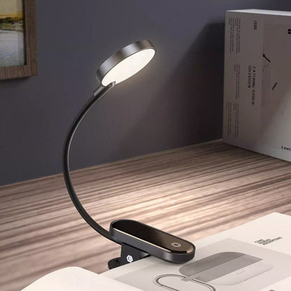 ✨ Creatief Cadeau - Oogvriendelijke Oplaadbare Mini Klem Nachtlamp
